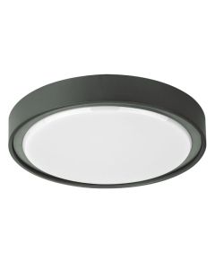 Πλαφονιέρα Εξ.Χώρου IP65 Ø30x4,4 cm Led 19 w 3000K 1240lm 110° Ανθρακί ABS Viokef Anabella 4257301