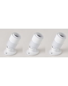 Σποτ Οροφής IP65 Άσπρο Ματ Movable & Zoomable SE-SPL-CMJ-WH-3K LED 3 LIGHT 3x2w 4000K Homelighting Joint 77-9261*3