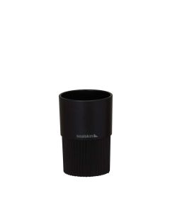 Brave black ποτήρι οδοντόβουρτσας Sealskin 800019