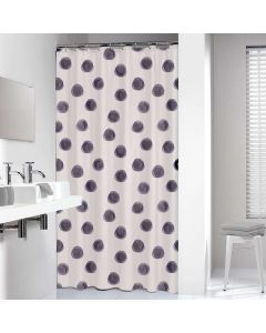 Mood 180x200 blue κουρτίνα μπάνιου πλαστική Sealskin 800145