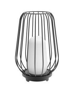 Κολωνάκι Επιδαπέδιο Εξ.Χώρου IP54 H32,1x20,10cm 1xE27 Χυτό Αλουμίνιο Γραφίτης Sun Light KORB-300