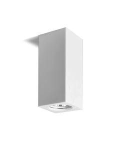 Φωτιστικό Επιτοίχιο H17x7x7cm Γύψινο IP20 Μονόφωτο 1xGU10 Sun Light MC-9264