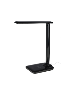 ΕΠΙΤΡΑΠΕΖΙΟ Φ/Σ LED 5W ΜΑΥΡΟ CCT 320LM+TOUCH SWITCH+WIRELESS/USB CHARGER FUTUR2 ACA SF27LEDBK