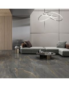 Πλακάκι Δαπέδου/Τοίχου Πορσελανάτο Rettificato 60x120cm Γυαλιστερό Premium Polished African Gold