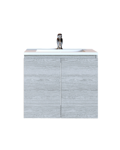 Έπιπλο Μπάνιου 90 εκ. με Νιπτήρα Χρώμα Canyon Greyish Sanitec Alba A 90