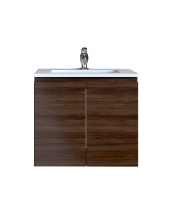 Έπιπλο Μπάνιου 100 εκ. με Νιπτήρα Χρώμα Noce Lirico Sanitec Alba A 100