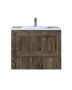 Έπιπλο Μπάνιου 100 εκ. με Νιπτήρα Χρώμα Anziano Grey Sanitec Alba B 100