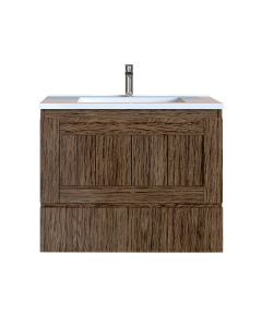 Έπιπλο Μπάνιου 100 εκ. με Νιπτήρα Χρώμα Anziano Natural Sanitec Alba B 100