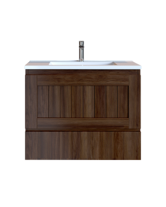 Έπιπλο Μπάνιου 100 εκ. με Νιπτήρα Χρώμα Noce Lirico Sanitec Alba B 100