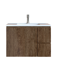 Έπιπλο Μπάνιου 90 εκ. με Νιπτήρα Χρώμα Anziano Natural Sanitec Alba C 90