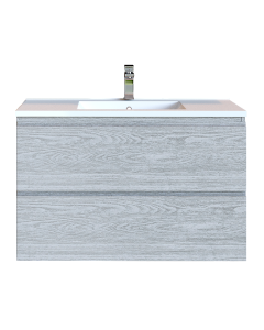 Έπιπλο Μπάνιου 90 εκ. με Νιπτήρα Χρώμα Canyon Greyish Sanitec Alba D 90