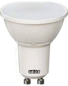 Λαμπτήρας Led GU10 3,6w (38w) 4000K, 250lm,110° Enjoy EL105104