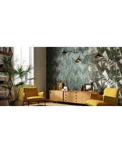 Πλακάκι Τοίχου Πορσελανάτο Ματ 6*25 εκ. Rondine Ceramica Noho Emerald