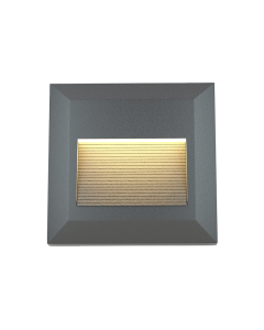 it-Lighting Salmon LED 2W 3CCT Outdoor Wall Lamp Anthracite CCT D:12.4cmx12.4cm 80201840