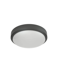 it-Lighting Echo LED 15W 3CCT Outdoor Ceiling Light Anthracite D:21cmx6cm 80300240
