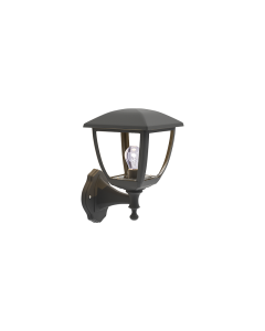it-Lighting Avalanche 1xE27 Outdoor Wall Lamp Black D:22cmx30cm 80201214
