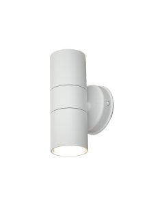 it-Lighting Ouachita 2xGU10 Outdoor Up-Down Wall Lamp White D:15.2cmx11.3cm 80200624