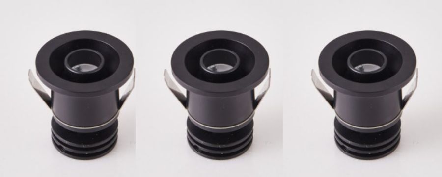 Σποτ Οροφής-Χωνευτό Μαύρο Ματ Κινητό IP65 Led 2wx3 4000K SE-SPL-CM-BL-4K Homelighting MAVI 77-9255*3