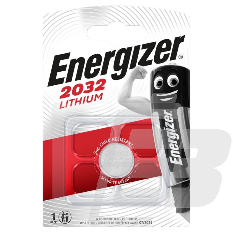 Μπαταρία Λιθίου 3V Energizer CR2032 F016739