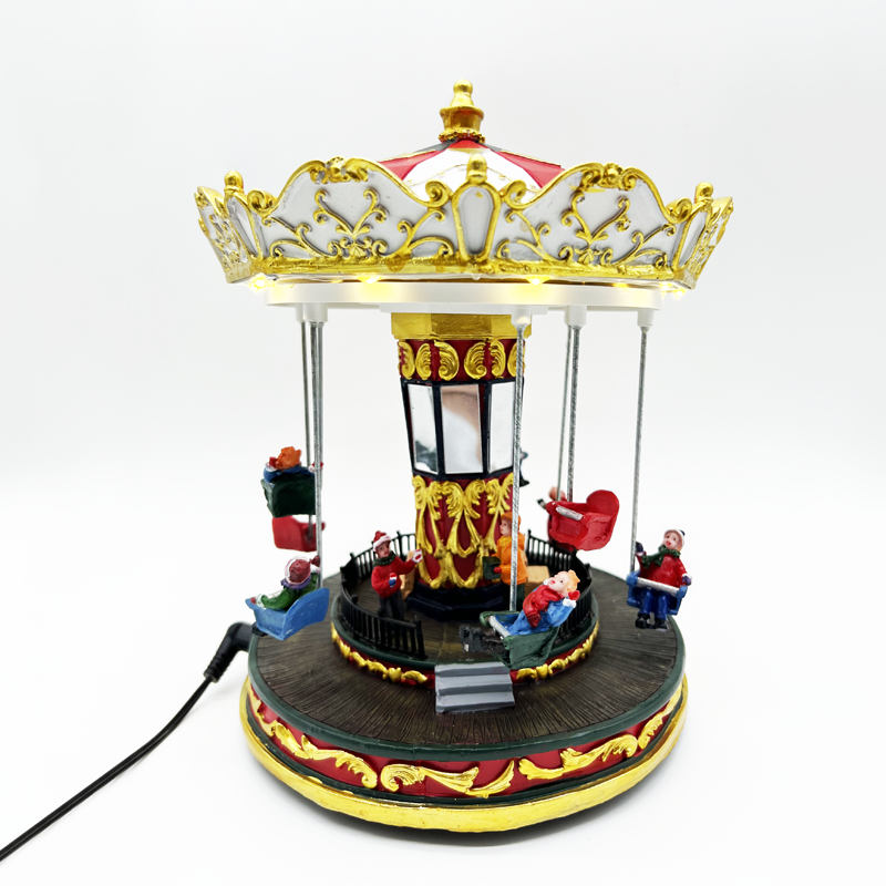 Καρουζέλ Ø20,5x25,5cm Led Μπαταρίας 3xAAA Κούνιες Μουσική-Κίνηση ACA X0336
