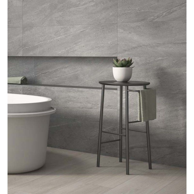 Πλακάκι Μπάνιου 30x90cm Λευκής Μάζας Lavica Gris Mat