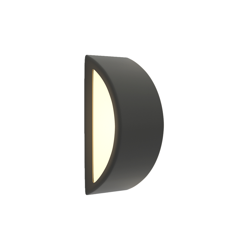 it-Lighting Clear 1xΕ27 Outdoor Up-Down Wall Lamp Anthracite D32cmx13cm 80202744