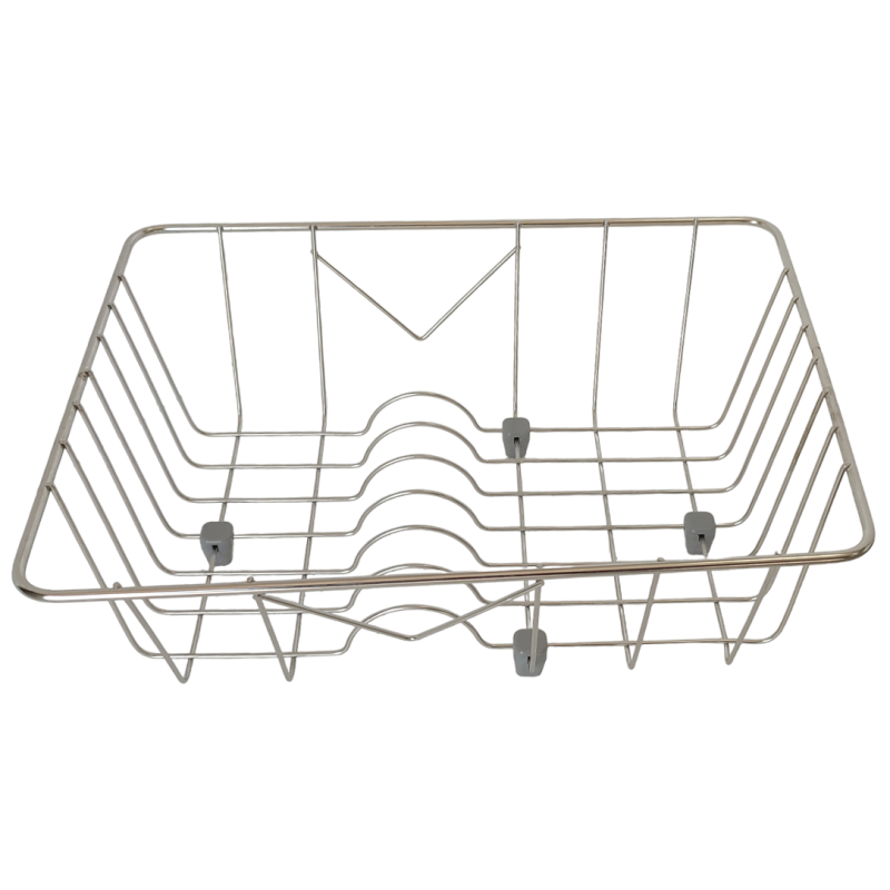 Καλάθι-Πιατοθήκη Νεροχύτη Ανοξείδωτο Stainless Steel 36,5*29 εκ. για νεροχύτη 326 Sanitec No 11-02-00029