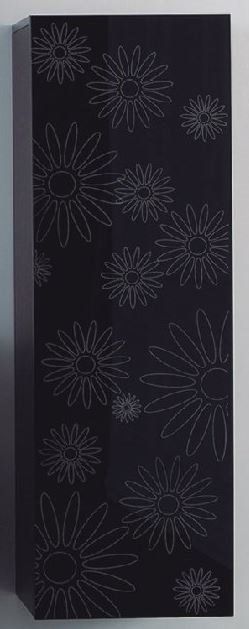 Στήλη Μπάνιου 120 εκ. Μαύρο Λουλούδι ECO EXTRAS FT22.120.002BF