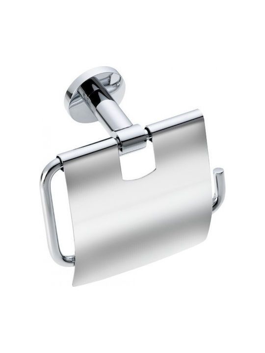 Χαρτοθήκη με Kάλυμμα Nickel Mat 140x75x125mm Verdi Omicron Nickel Matt 3021478