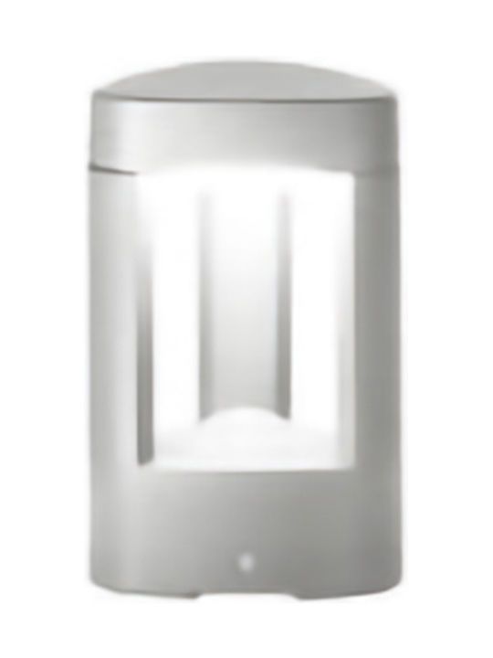 Κολωνάκι Εξ. Χώρου IP54 200x125mm 1XGX53 220-240V AC Γκρι Μεταλλικό Gea Luce Janet GES483