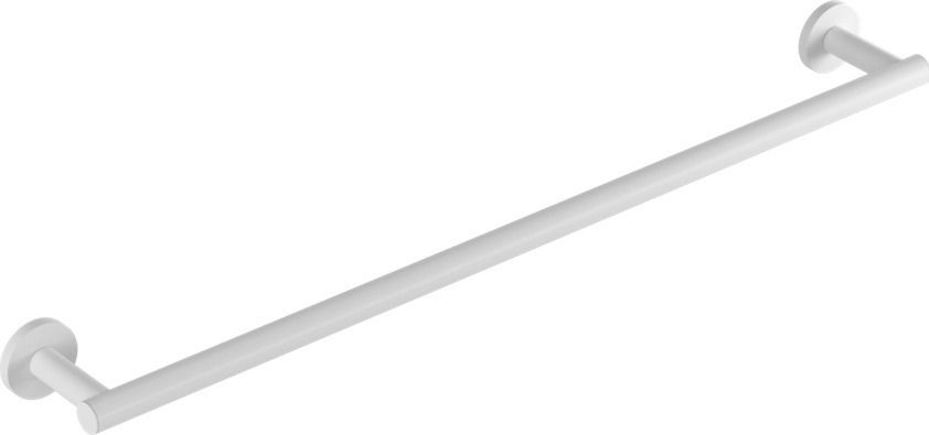 Πετσετοθήκη Μπάνιου Μονή 30εκ. Verdi Omicron Λευκή Ματ 3020101