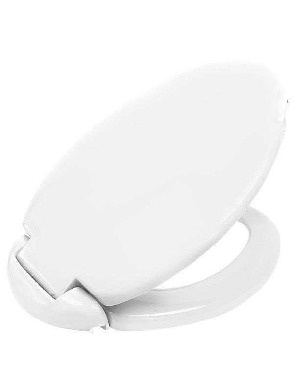 Κάλυμμα Λεκάνης WC Βακελιτικό Λευκό 48,5x35,2cm Οπές 14,7-17,5cm Capri Elvit 0009