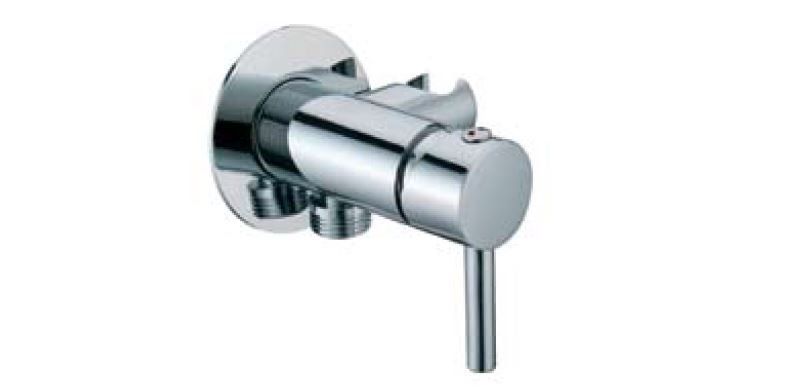 Σύστημα Μπιντέ Μίξεως με στήριγμα, Αναμεικτικό μίας Εξόδου ζεστό-κρύο Ravelli 23026