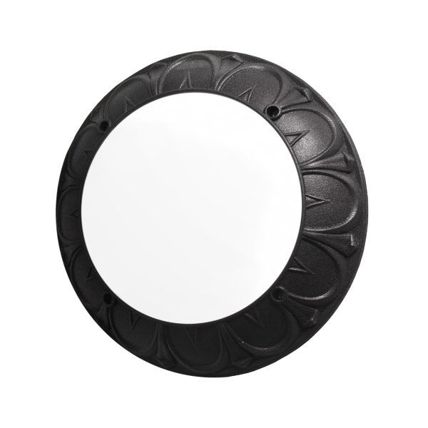 Φωτιστικό Ø35,5cm Εξ. χώρου Απλίκα Μαύρη IP66 Ε27 Fumagalli Rita Black 1T3.000.AYE27