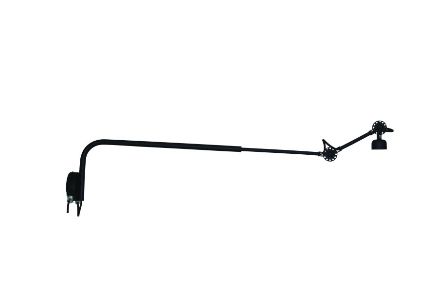 HL-W 13M B FOCUS BLACK MEDIUM WALL BASE HOMELIGHTING 77-3283