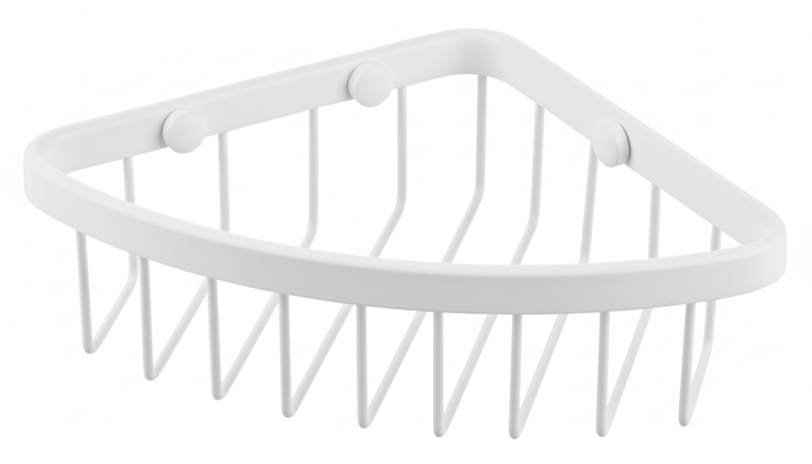 Σπογγοθήκη Γωνιακή Λευκό Bronze Art Σπογγοθήκες 16H8-AA