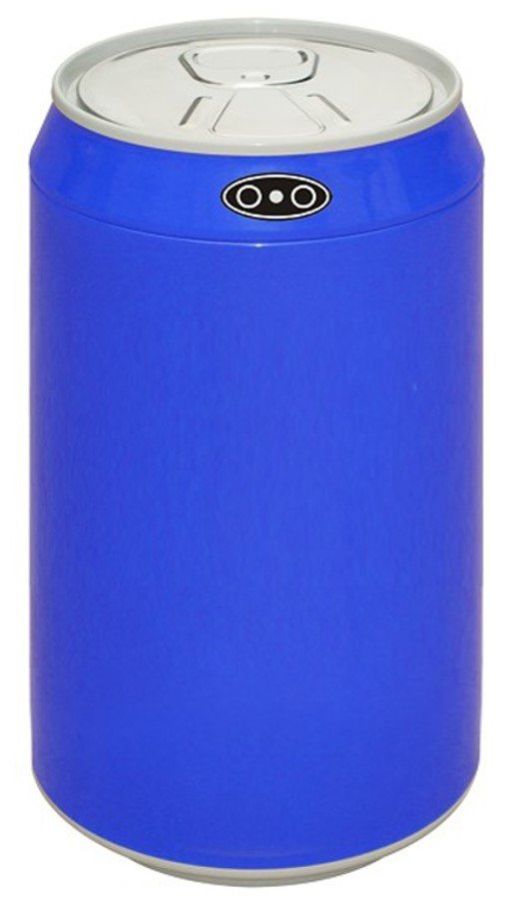 Αυτόματος Κάδος / Χαρτοδοχείο 2,5lt με φωτοκύτταρο Inox Trendy Swan Μπλε, Ø120*230mm ECOSALES EAD100502B