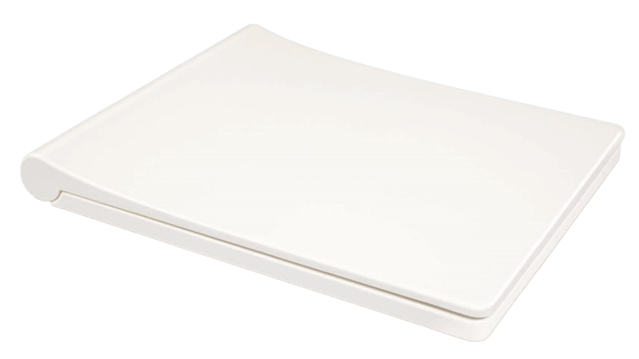 Κάλυμμα Λεκάνης Τετράγωνο Βακελιτικό Οπές 11,2-17,5cm Π35,6x40,2-44,2cm Elvit Slim Kare 0410