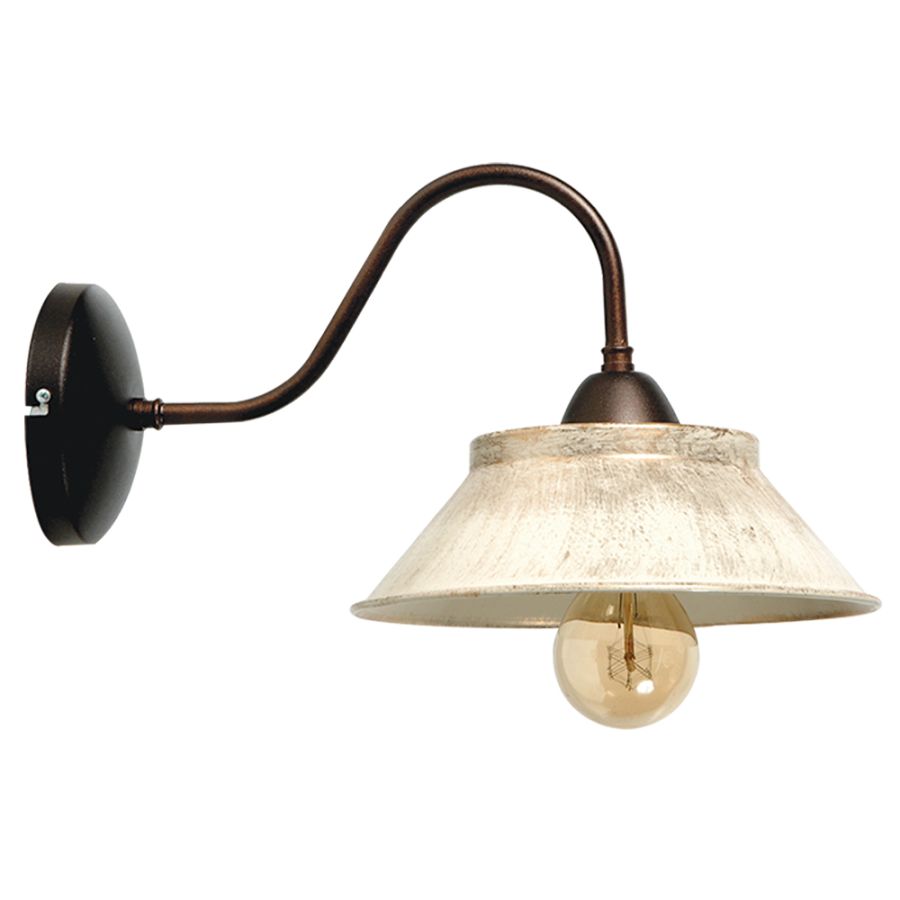 WLA 297 ΑΠΛΙΚΑ 1/Φ ΣΚΟΥΡΙΑ ΠΙΑΤΑΚΙ ΕΚΡΟΥ ΧΡ. ΠΑΤΙΝΑ 1ΧΕ27 ARlight 0141088