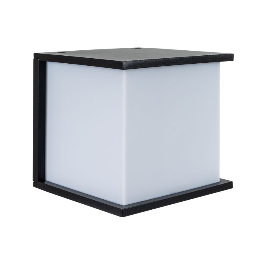 WLC 1843 BK ΑΠΛIKA ΚΥΒΟΣ ΜΑΥΡΟ ΠΟΛΥΚ/ΤΟ 1ΧΕ27 ARlight 0144095