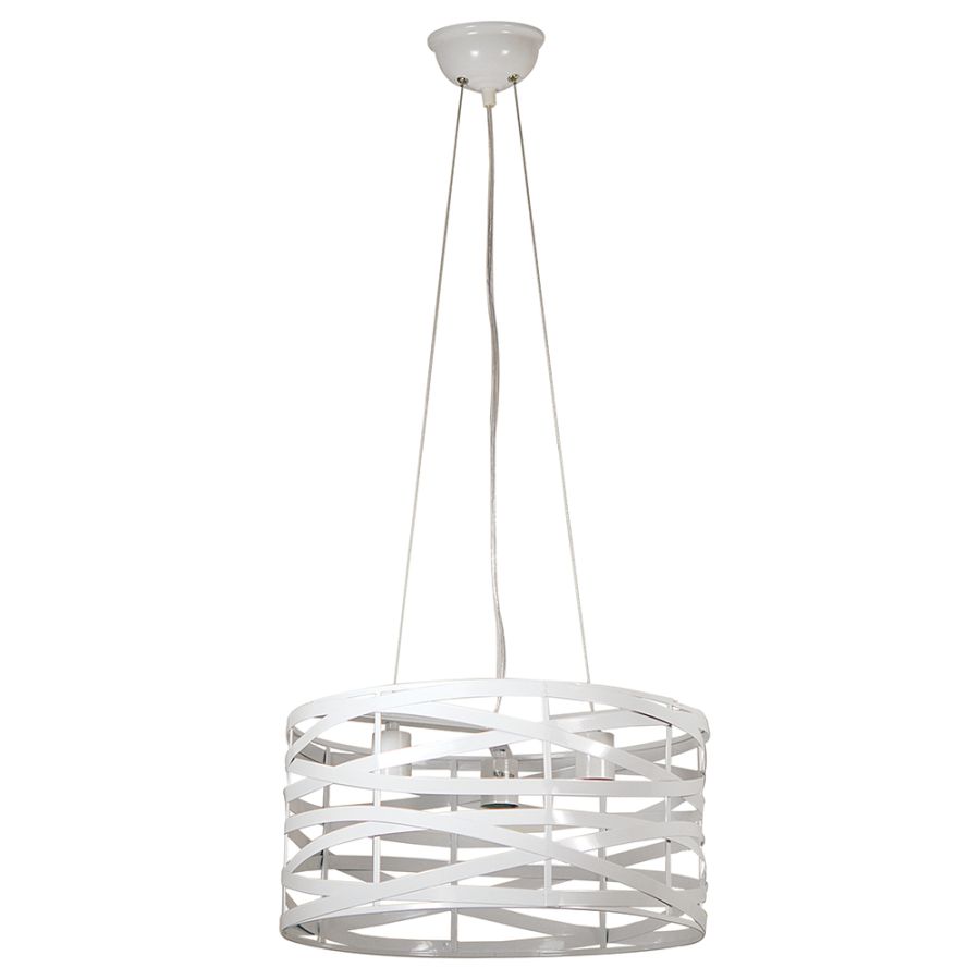 PDC 6080 WH ΚΡΕΜ. ΚΥΛΙΝΔΡΟΣ ΧΙΑΣΤΟ ΛΕΥΚΟ 3ΧΕ27 ARlight 0084293