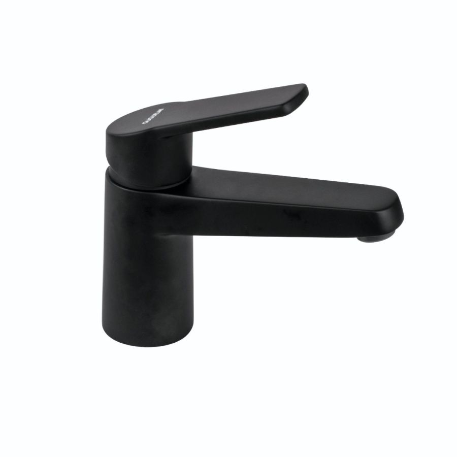 Μπαταρία Νιπτήρος Αναμεικτική με βαλβίδα Klinker Pop-up Μαύρη Ματ Guglielmi G3 Bllack Matt 10052B