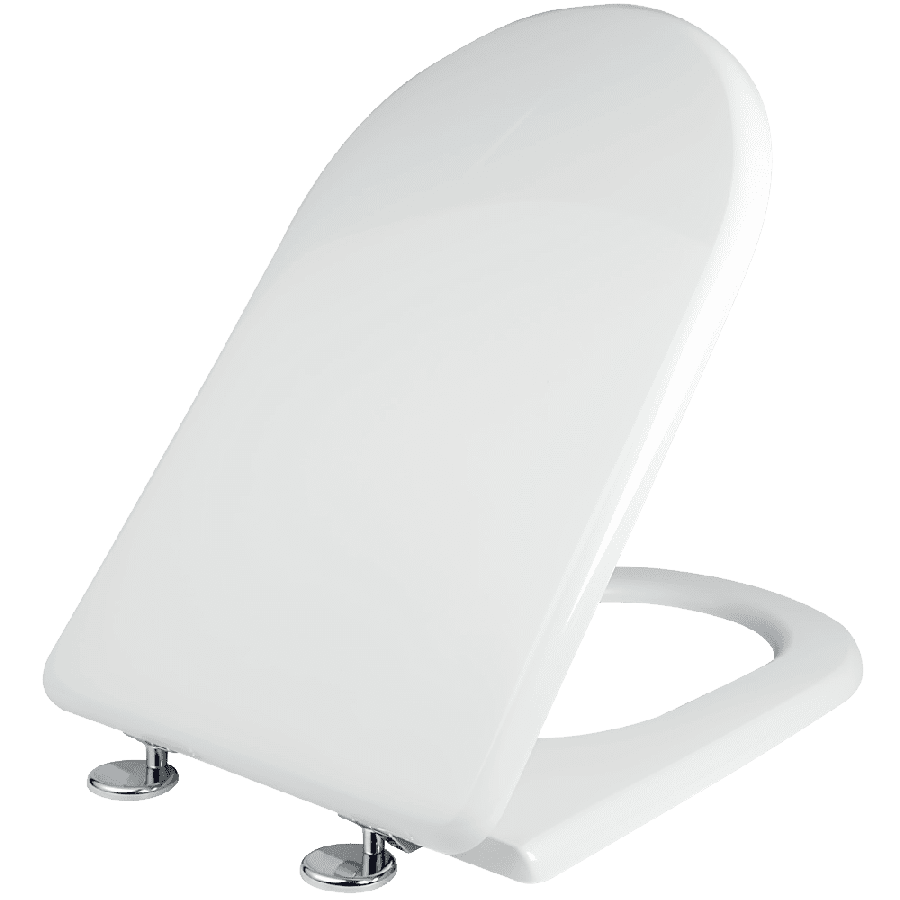 Κάλυμμα Λεκάνης D-Shape Μεγάλο 35,5x47cm Οπές 13,5-18,5cm Πολυεστερικό για Flaminia,Fidia 1242