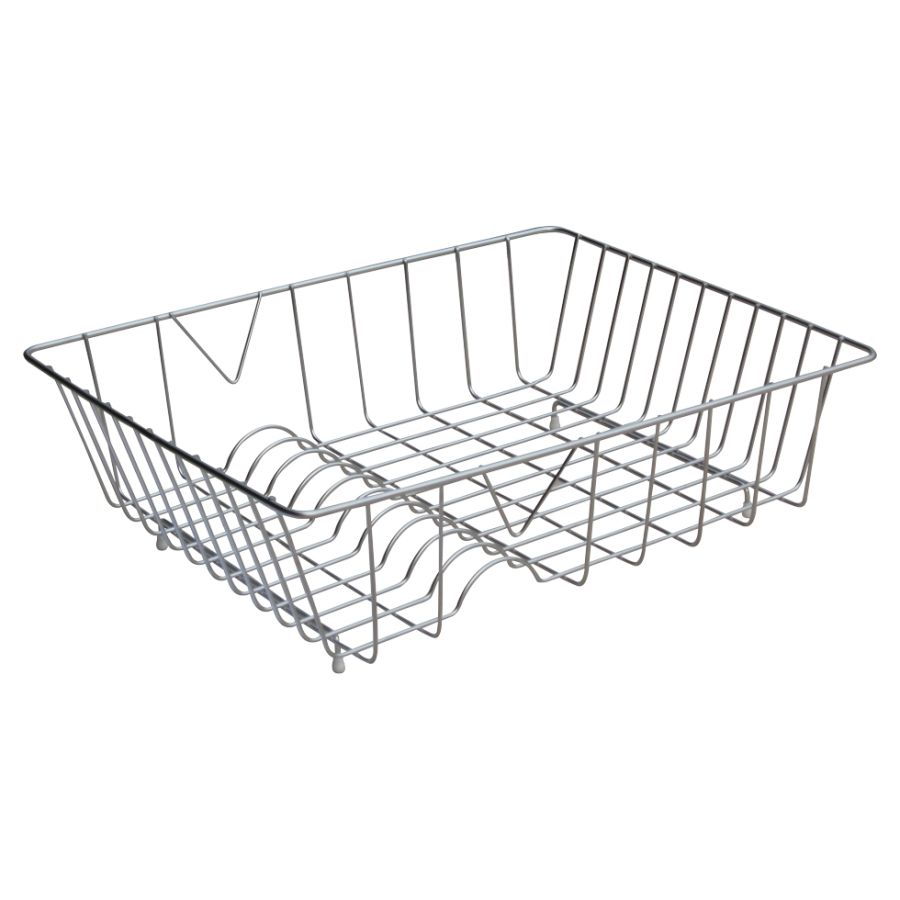 Ανοξείδωτο Καλάθι -Πιατοθήκη Κρεμαστό 40x25 εκ.W23Ν-110