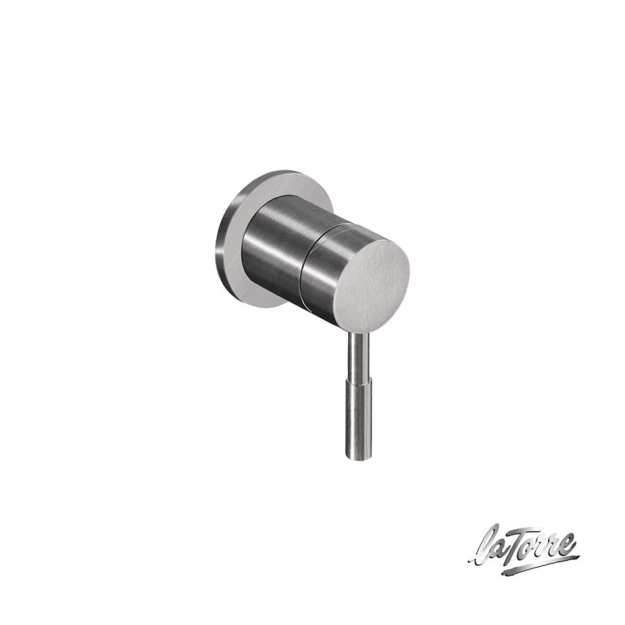 Εκτροπέας 3 εξόδων για εντοιχισμένο σύστημα ντουζιέρας, Tech La Torre Inox 12151N-110