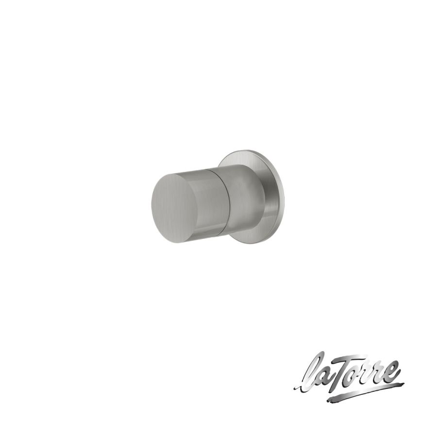 Εκτροπέας 3 εξόδων για εντοιχισμένο σύστημα ντουζιέρας, Elle316 La Torre Brushed Inox 35376-111