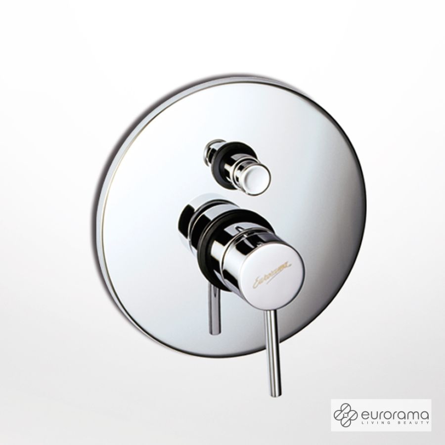 Μίκτης Εντοιχισμού 2 Εξόδων Tonda Eurorama Chrome 145030-100