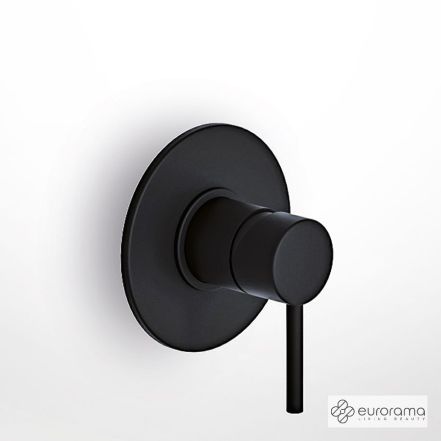 Μίκτης Εντοιχισμού 1 Εξόδου Tonda Eurorama Black Matt 145055-400