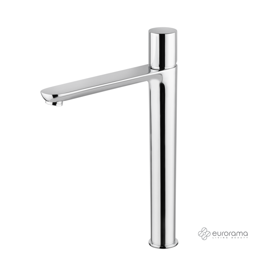 Μπαταρία Νιπτήρα Υψηλή με Βαλβίδα Clic-Clac Res-Pro Eurorama Chrome 175309P-100