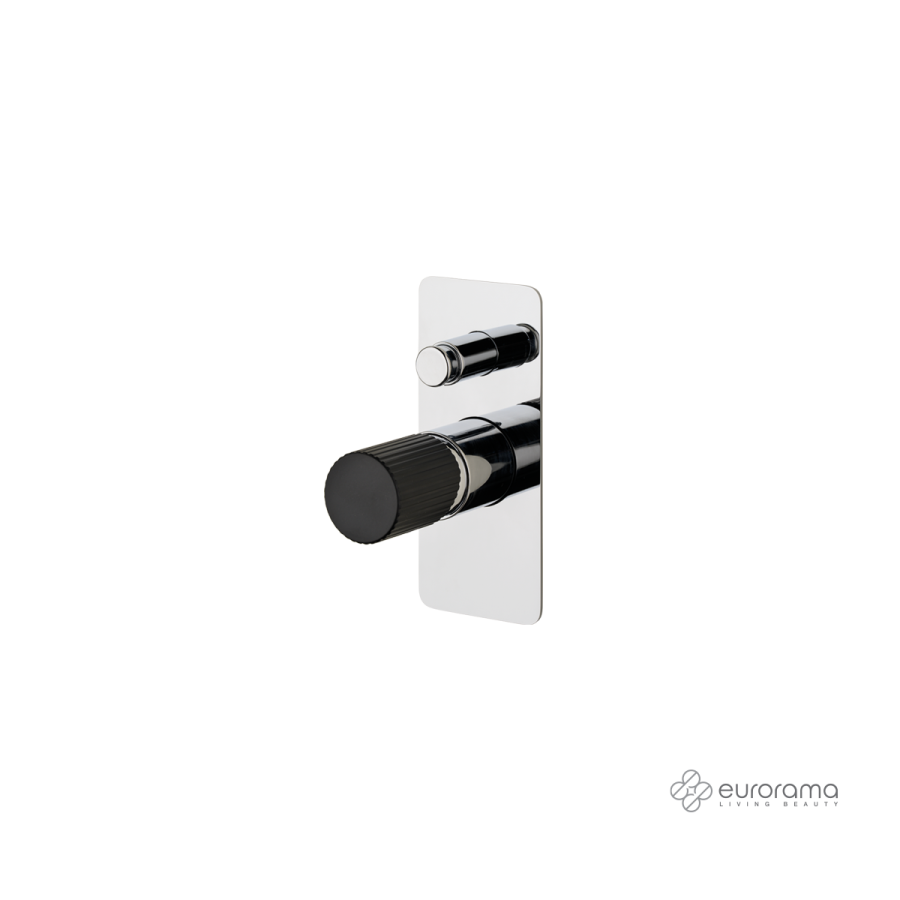 Μίκτης Εντοιχισμού 2 Εξόδων OSO Eurorama Chrome 178030SL-100